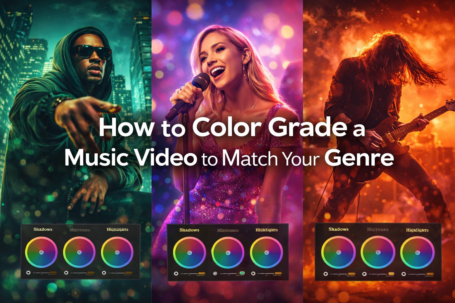 How to Color Grade a Music Video to Match Your Genre