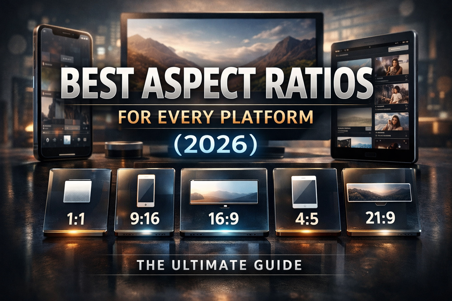 Best Aspect Ratios for Every Platform (2026)