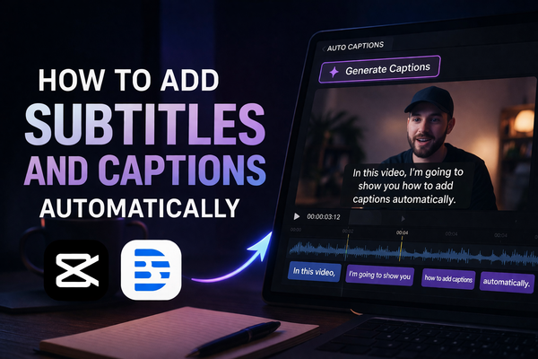 How to Add Subtitles and Captions Automatically